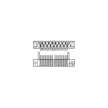 Te Connectivity 47 AMP BLADE HDR ASSY/MIL 582843-7